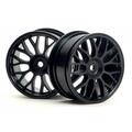 Hpi Racing 26 mm 1 mm Offset Mesh Wheel, Black HPI3711